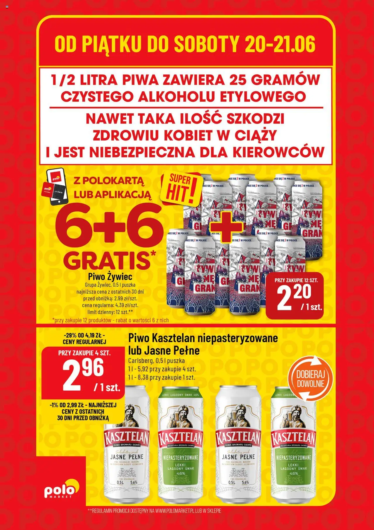 POLOmarket Gazetka - Super Hity od 18.06.2025 | Strona: 2 | Produkty: Piwo