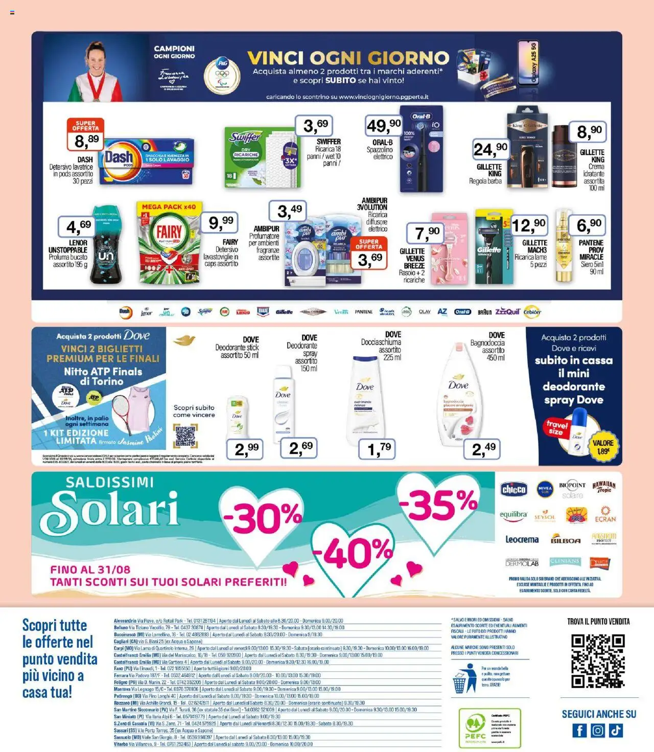 Volantino Caddy's del 31.07.2025 | Pagina: 20 | Prodotti: Acqua, Lavatrice, Lavastoviglie, Spazzolino elettrico