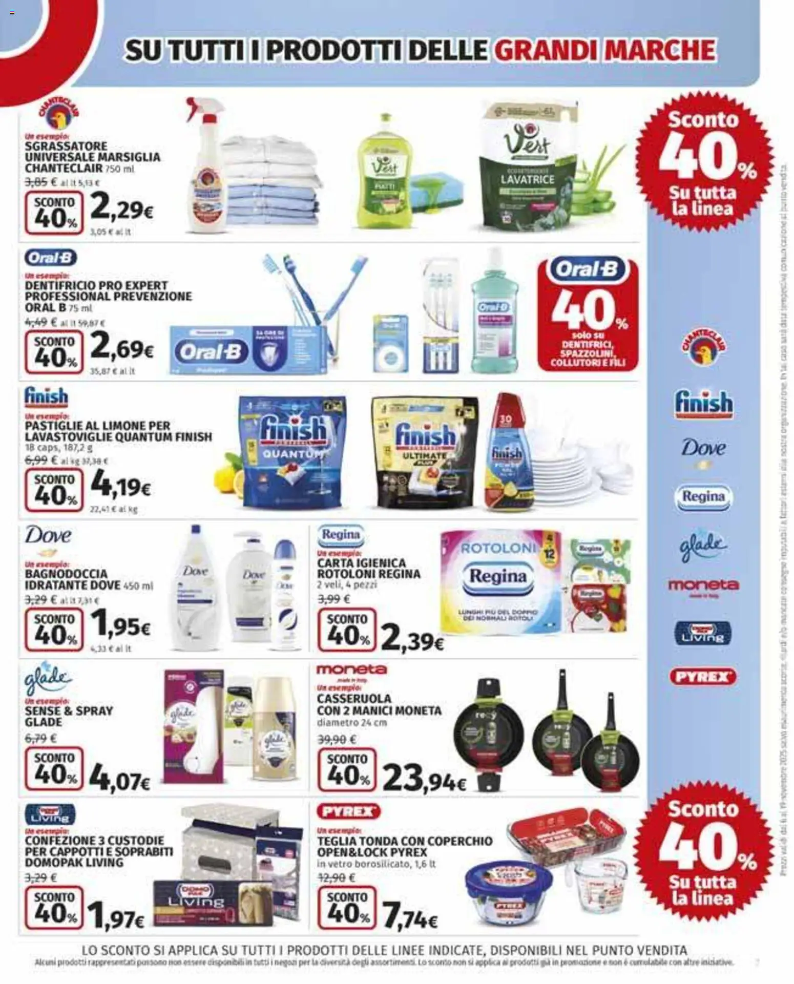 Volantino Ipercoop del 06.11.2025 | Pagina: 7 | Prodotti: Limone, Lavatrice, Lavastoviglie, Casseruola