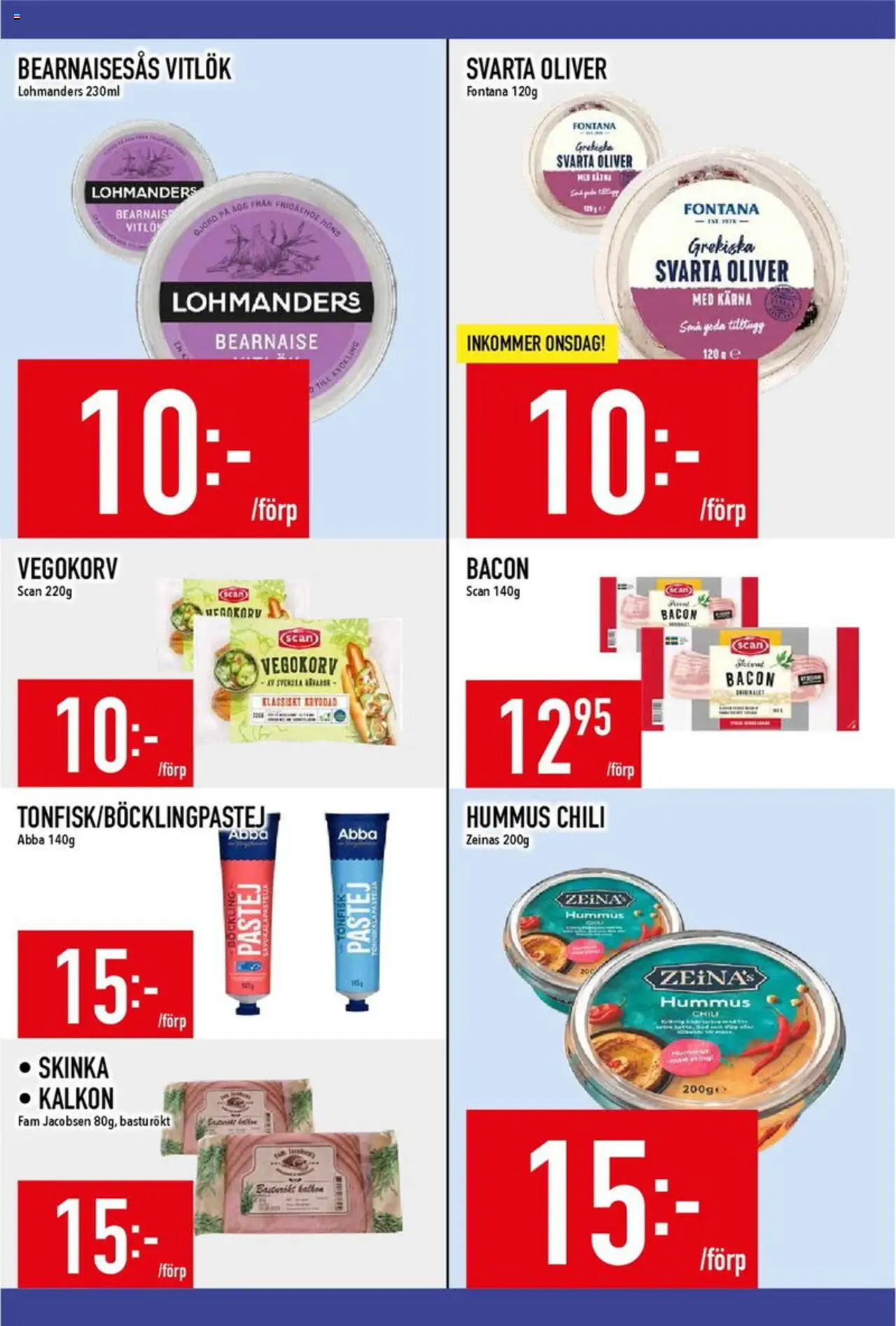 Matdax reklamblad aktuell från 08.09.2025 | Sida: 6 | Produkter: Vitlök, Kalkon, Bearnaisesås, Tonfisk