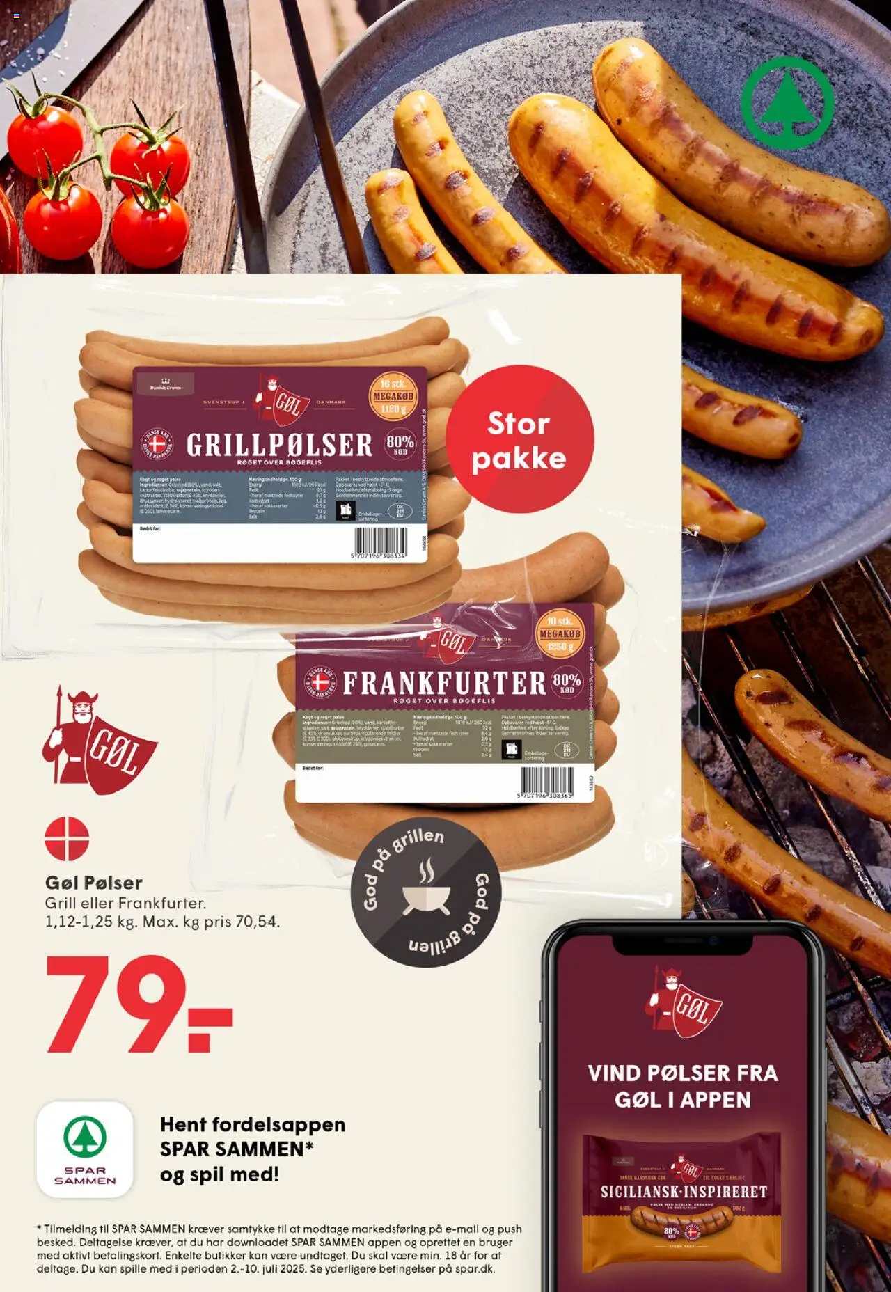 Spar Tilbudsavis gyldig fra 04.07.2025 | Side: 23 | Produkter: Aparelho de barbear, Sukker, Spil, Grill