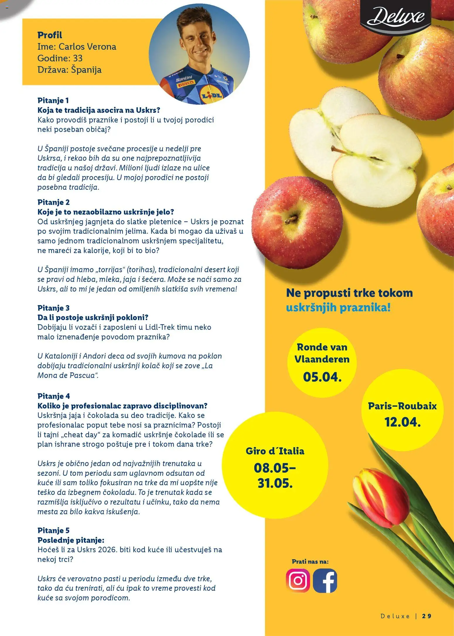 Lidl katalog - važi od 05.03.2026 | Strana: 29 | Proizvode: Kolač, Jaja, Čokolada