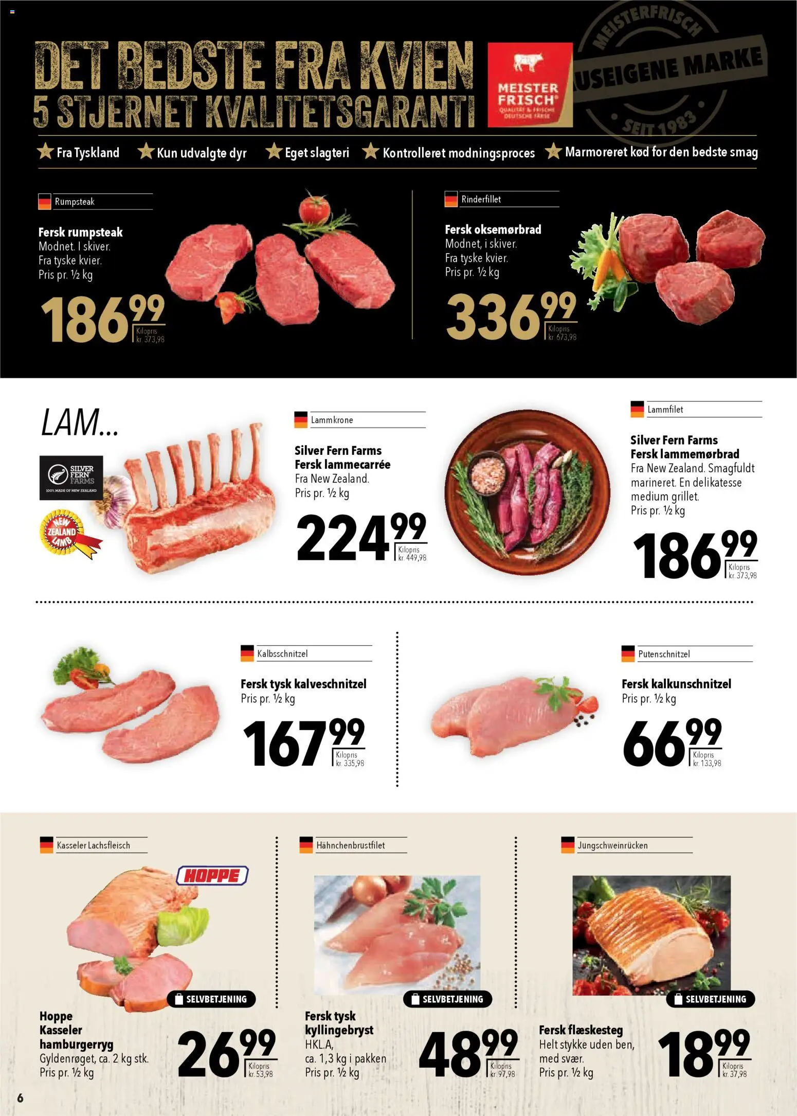 CITTI Markt - Dänemark-Werbung – gültig ab 26.11.2025 | Seite: 6 | Produkte: Rumpsteak, Putenschnitzel