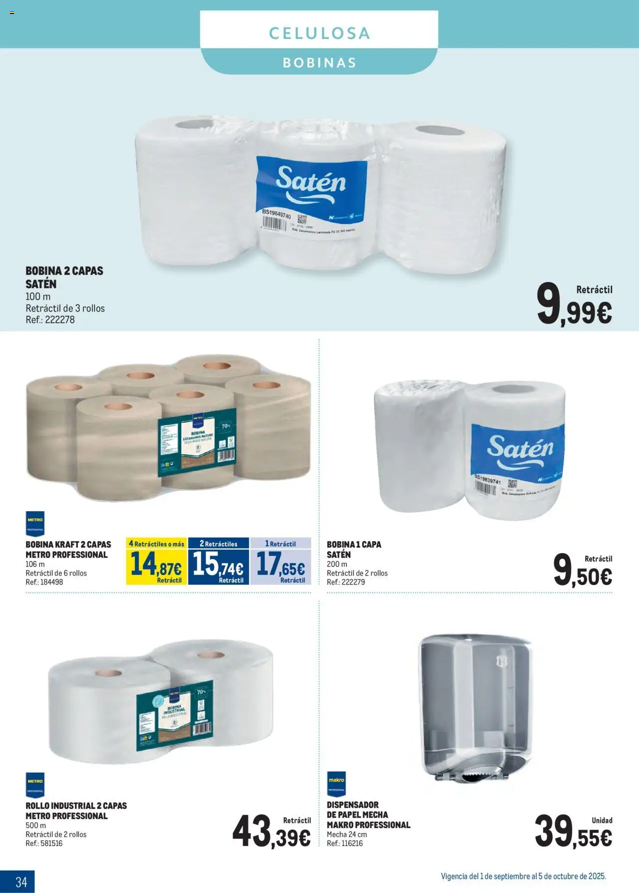 Makro - Especial Limpieza Canarias │ válido desde el 01.09.2025 | Página: 34 | Productos: Dispensador