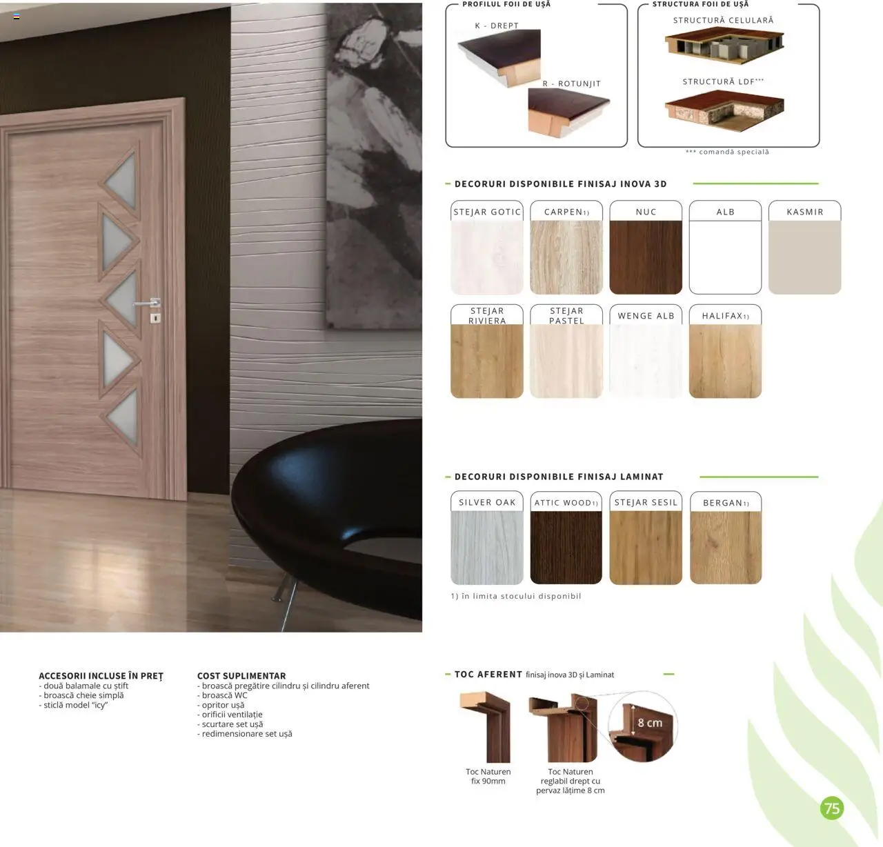 Proges catalog - Naturen – valabil de la 01.08.2025 | Pagină: 75 | Produse: Ușă