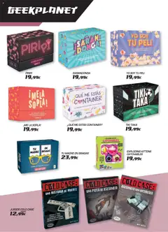 Vista previa Toy Planet Catálogo de Geek Fan válido desde el 01.07.2025 | Página: 60