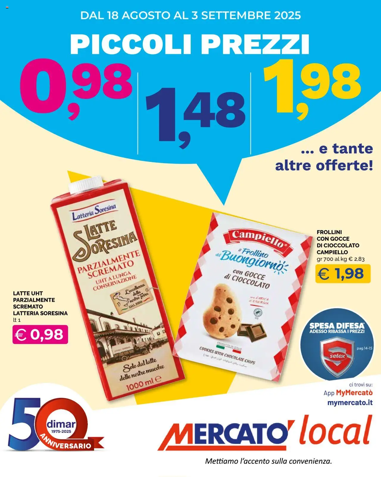 Volantino Mercatò del 18.08.2025 | Pagina: 1