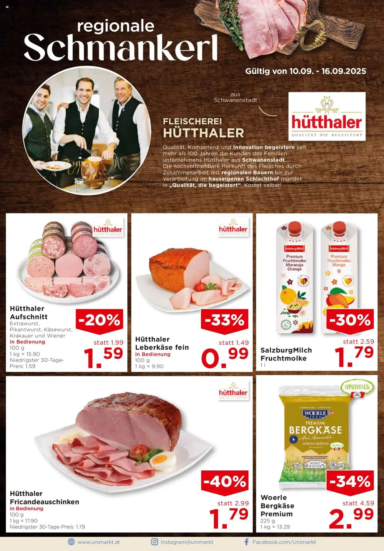 Unimarkt Salzkammergut gültig ab 10.09.2025 | Seite: 4 | Produkte: Mango