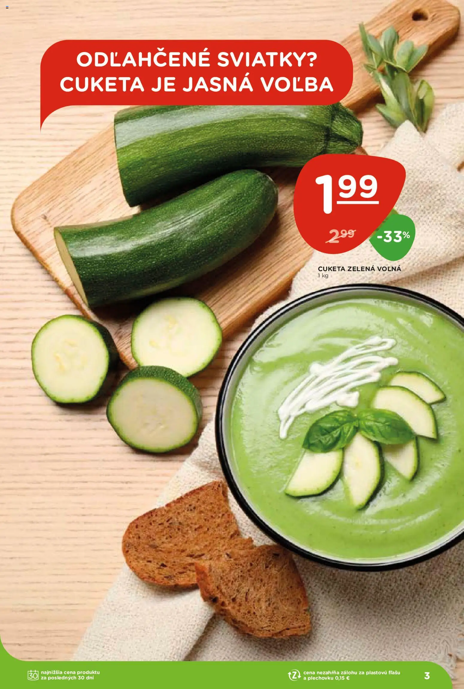 Nové Terno akcie – leták je platný od 12.03.2026 | Strana: 3 | Produkty: Cuketa