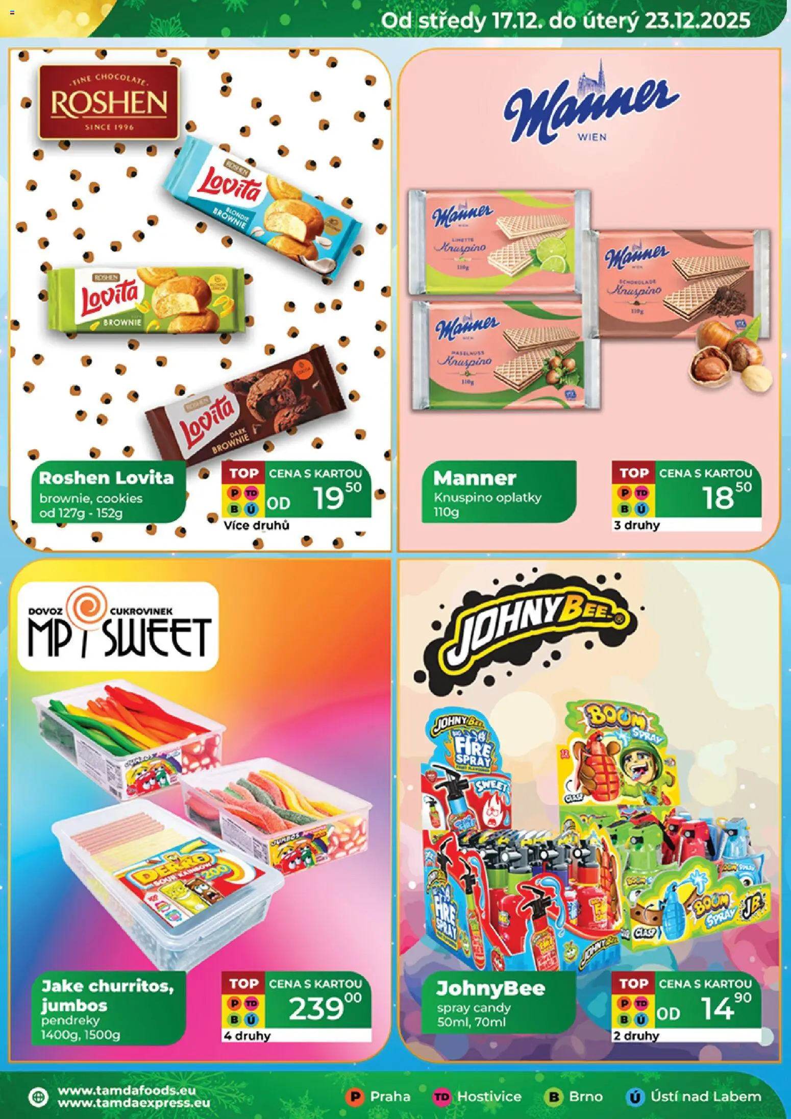 Tamda Foods leták od 17.12.2025 | Strana: 7 | Produkty: Cookies, Brownie, Oplatky