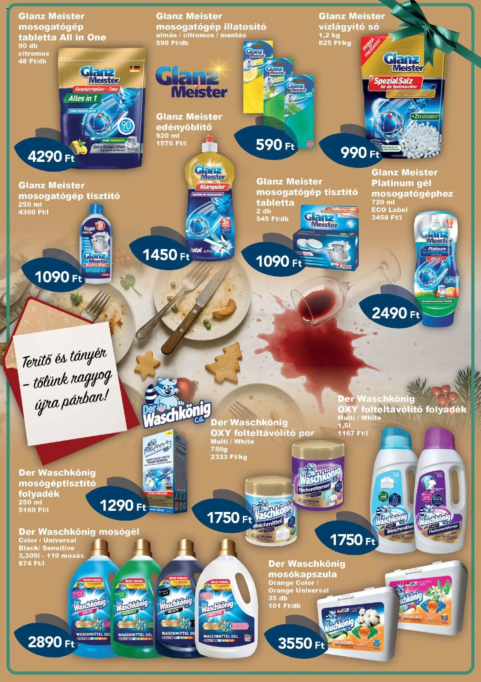 Azur akciós ujság - amely érvényes a következő dátumtól: 03.12.2025 | Oldal: 3 | Termékek: Mosogatógép, Tányér, Mosogatógép tisztító, Só