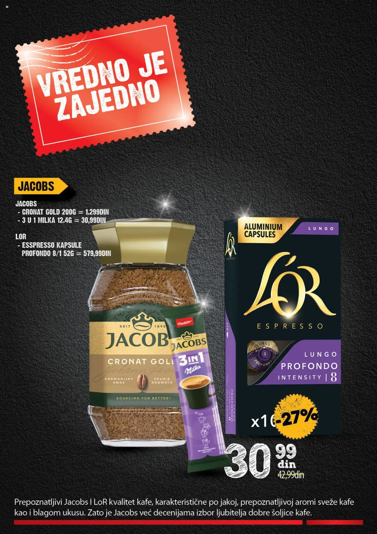 Idea katalog - važi od 16.10.2025 | Strana: 14 | Proizvode: Milka, Kapsule