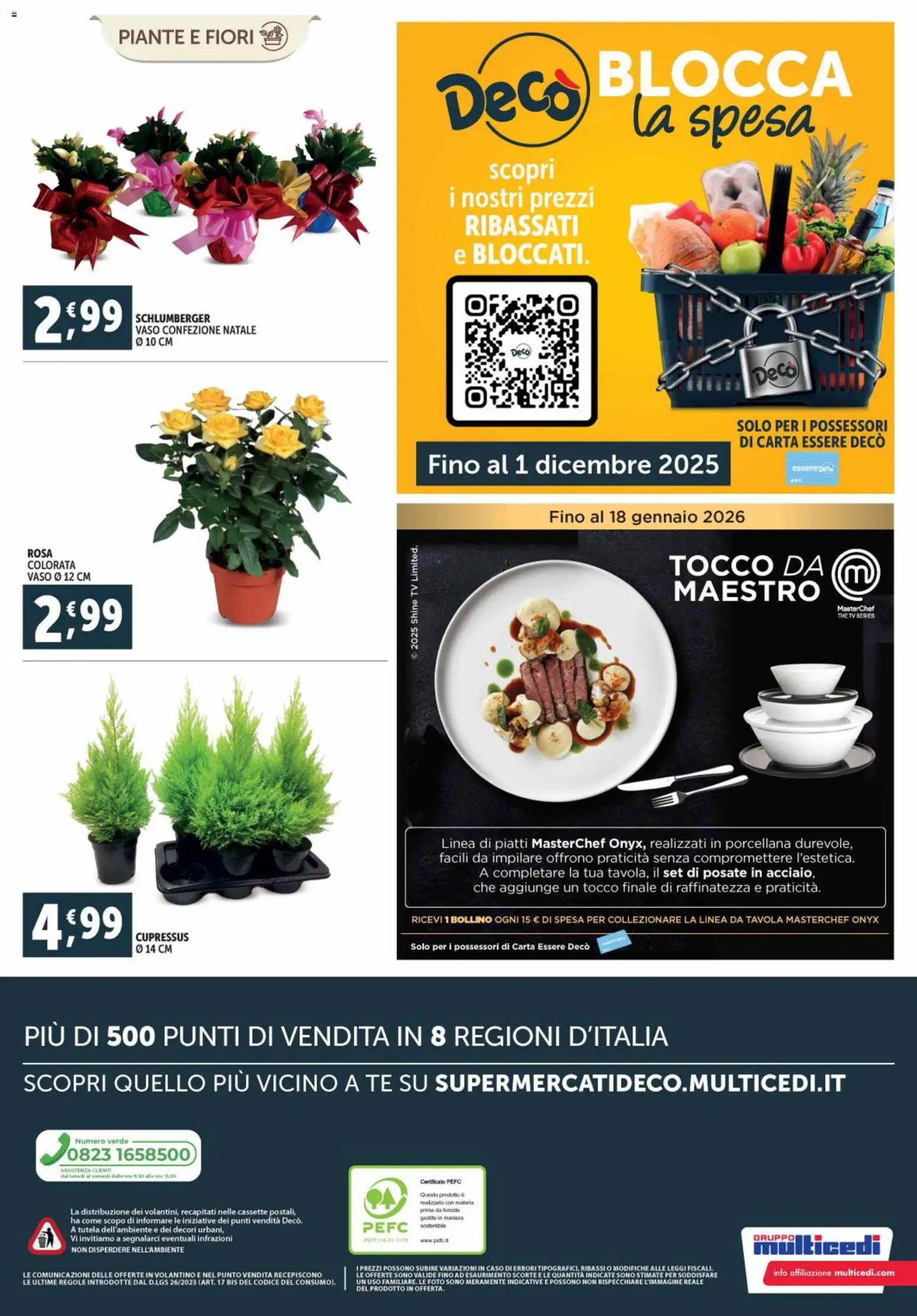 Volantino Decò del 28.10.2025 | Pagina: 20 | Prodotti: Posate, Tè, The, Vaso