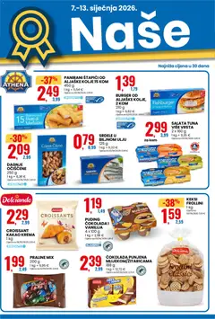 Katalog Eurospin - Pregled kataloga iz trgovine Eurospin, vrijedi od 07.01.2026 | Stranica: 4 | Proizvodi: Čokolada, Kakao, Tuna, Dagnje