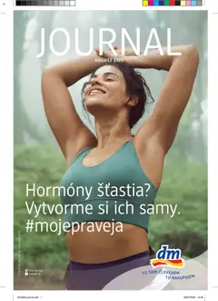 dm drogerie Journal august 2025 - náhľad platný od 01.08.2025