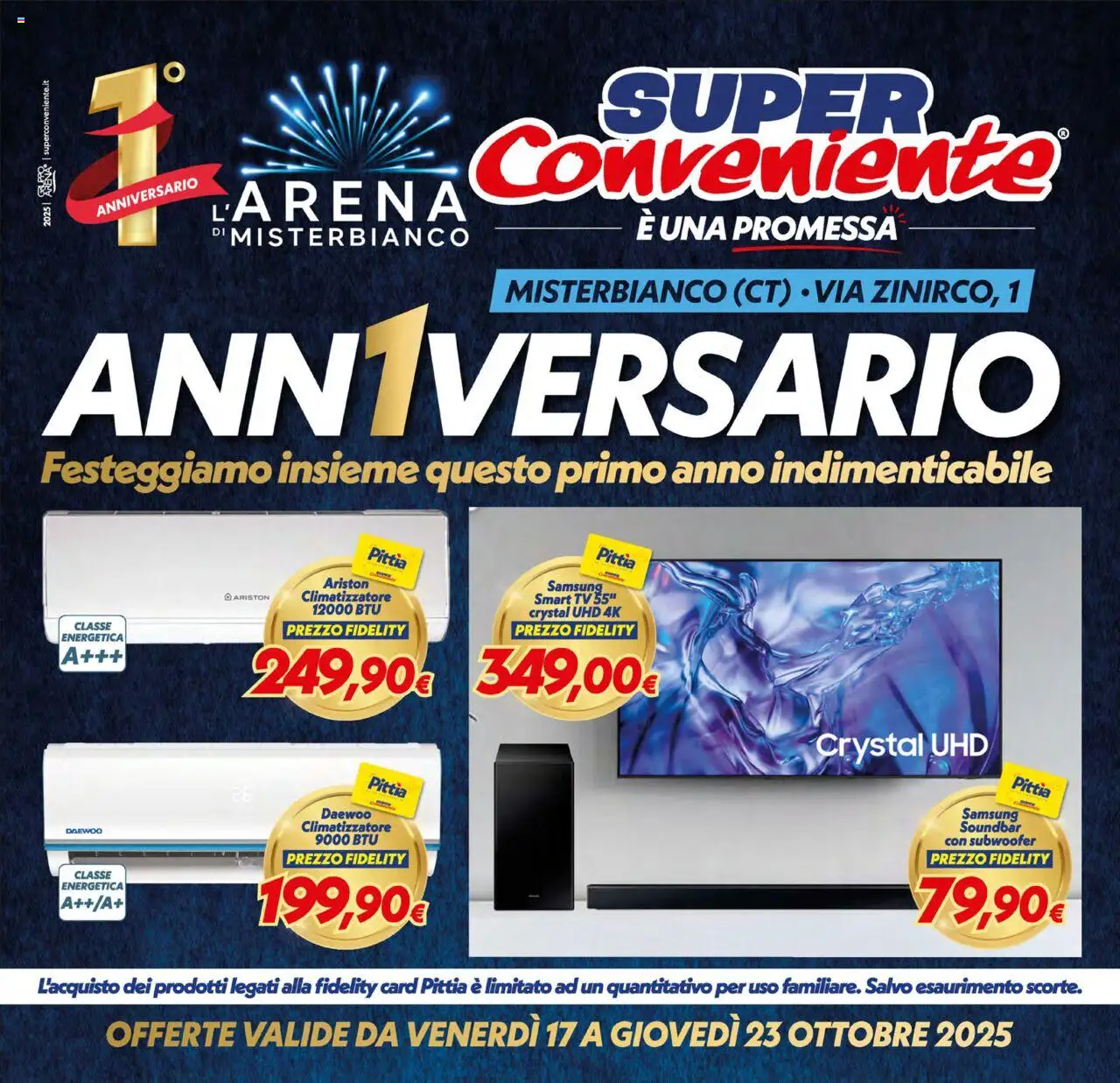 Volantino SuperConveniente del 17.10.2025 | Pagina: 26 | Prodotti: smart TV, Soundbar, TV, Samsung