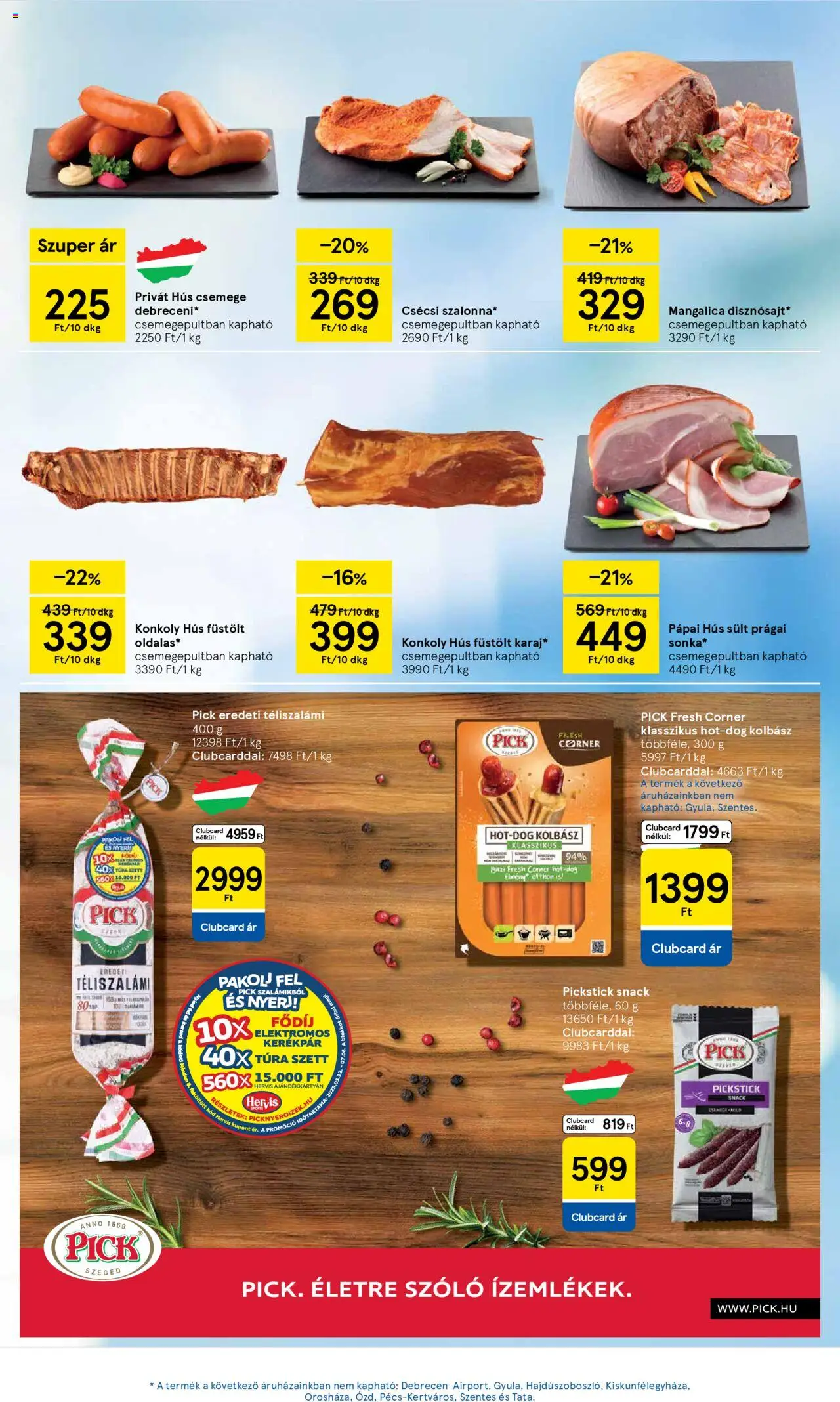 Tesco akciós ujság - amely érvényes a következő dátumtól: 05.06.2025 | Oldal: 17 | Termékek: Szőlő, Körte, Kolbász, Kerékpár