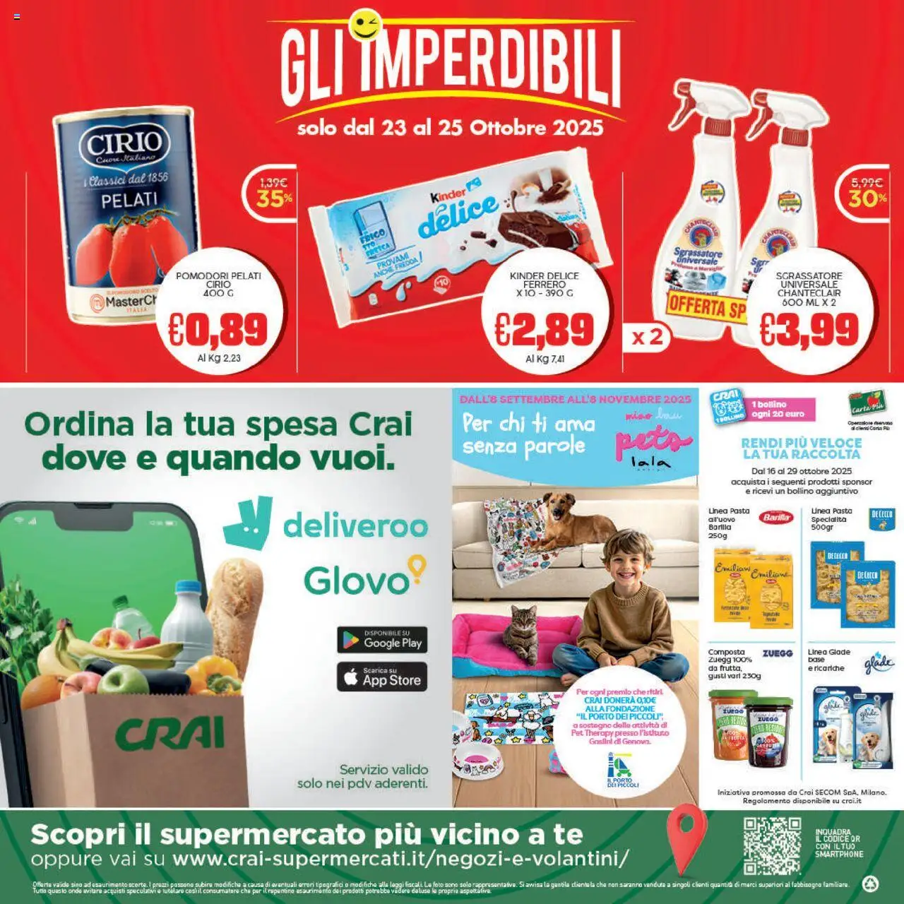 Volantino CRAI del 16.10.2025 | Pagina: 16 | Prodotti: Tè, Sgrassatore, Pasta, Smartphone