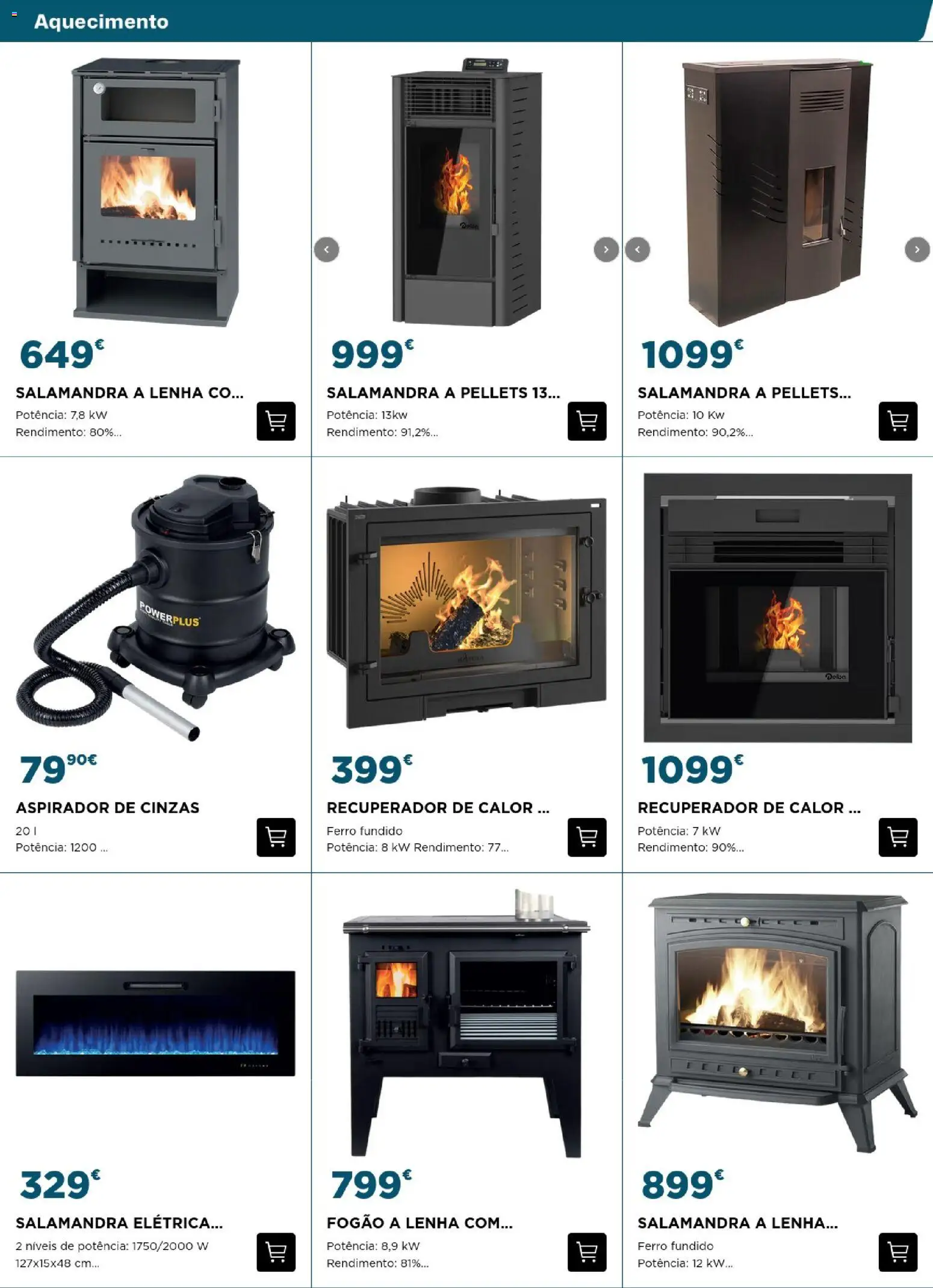 BricoMarché - Ferramentas - 24p - Penafiel │ válido de 29.11.2025 | Página: 22 | Produtos: Fogão, Ferro, Aspirador, Aspirador de cinzas