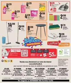  | Page: 4 | Produits: Eponge, Portail, Balai, Table