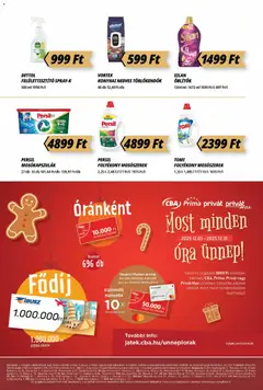 CBA Príma Akciós újság - amely érvényes a következő dátumtól: 11.12.2025 | Oldal: 16
