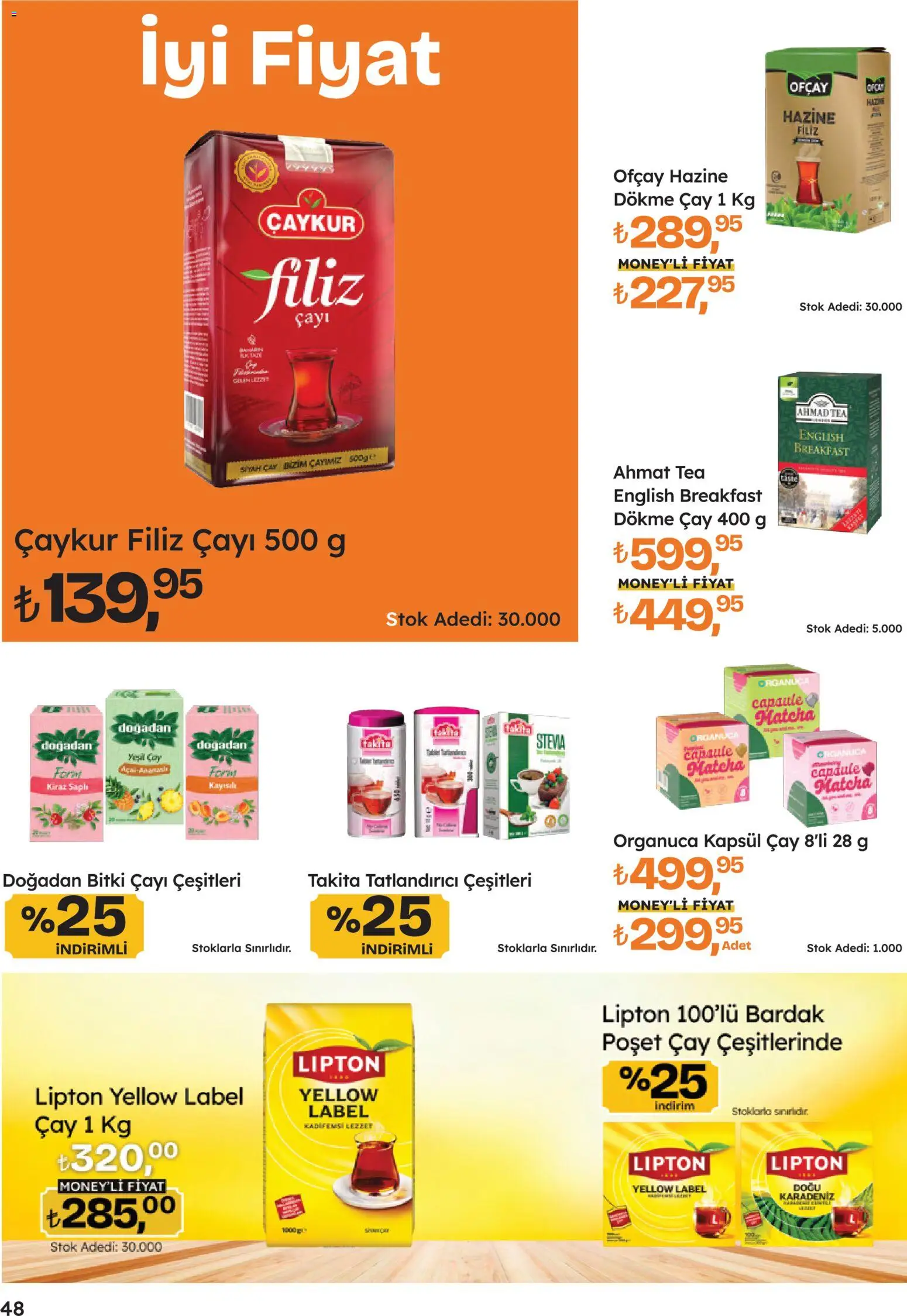 Migros Katalog - 5M Migroskop Dijital - 16.04.2026 tarihinden itibaren geçerlidir | Sayfa: 48 | Ürünler: Çay, Bardak poşet çay, Zselatin, Tatlandırıcı