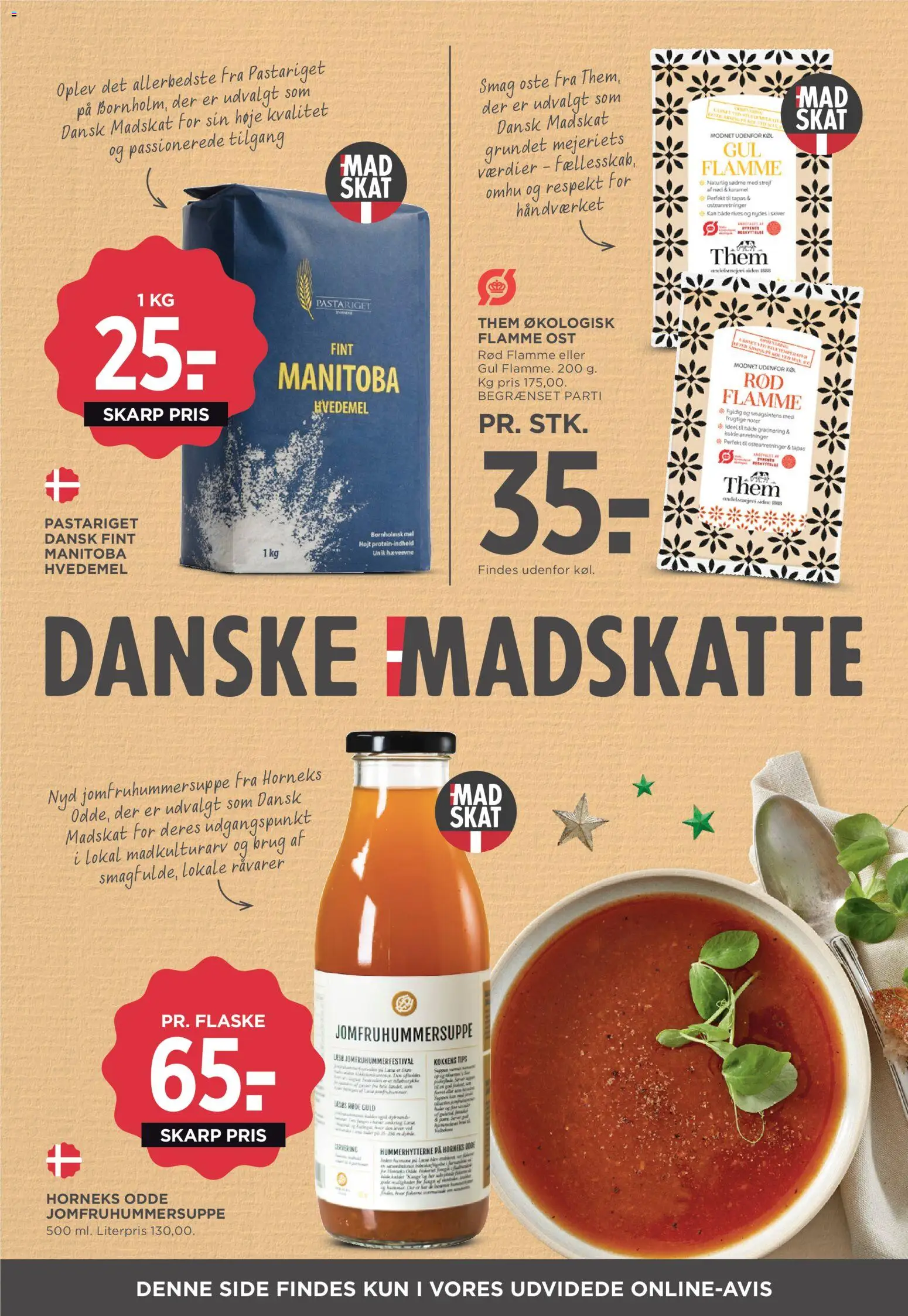 Meny tilbudsavis – gyldig fra 12.12.2025 | Side: 31 | Produkter: Ost, Hvedemel, Mel, Søm