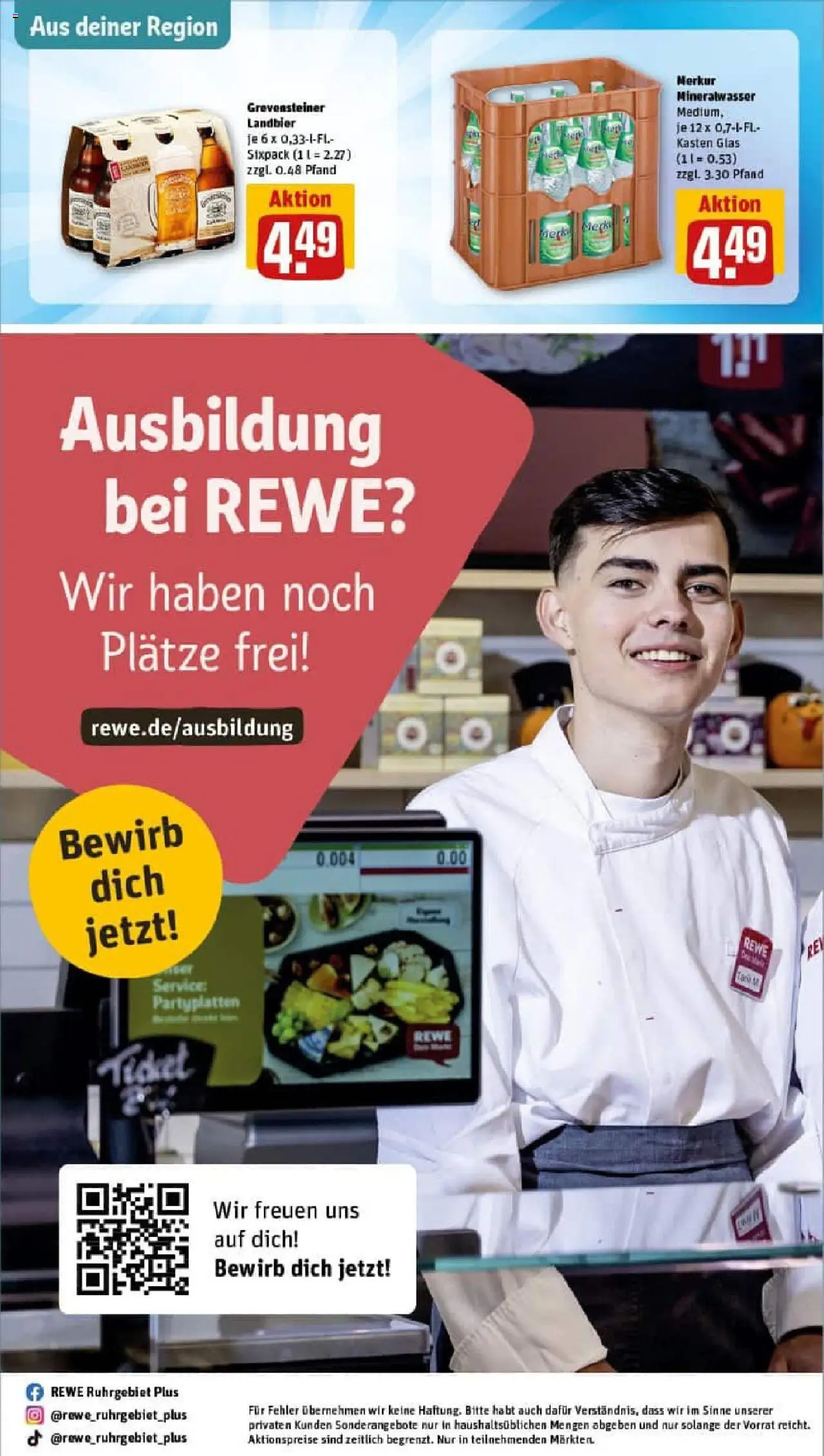 Rewe prospekt Iserlohn	 - gültig ab dem 20.07.2025 | Seite: 29 | Produkte: Mineralwasser