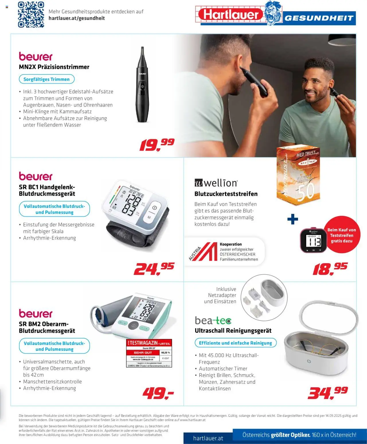 Hartlauer Optik gültig ab 01.09.2025 | Seite: 11 | Produkte: Wasser