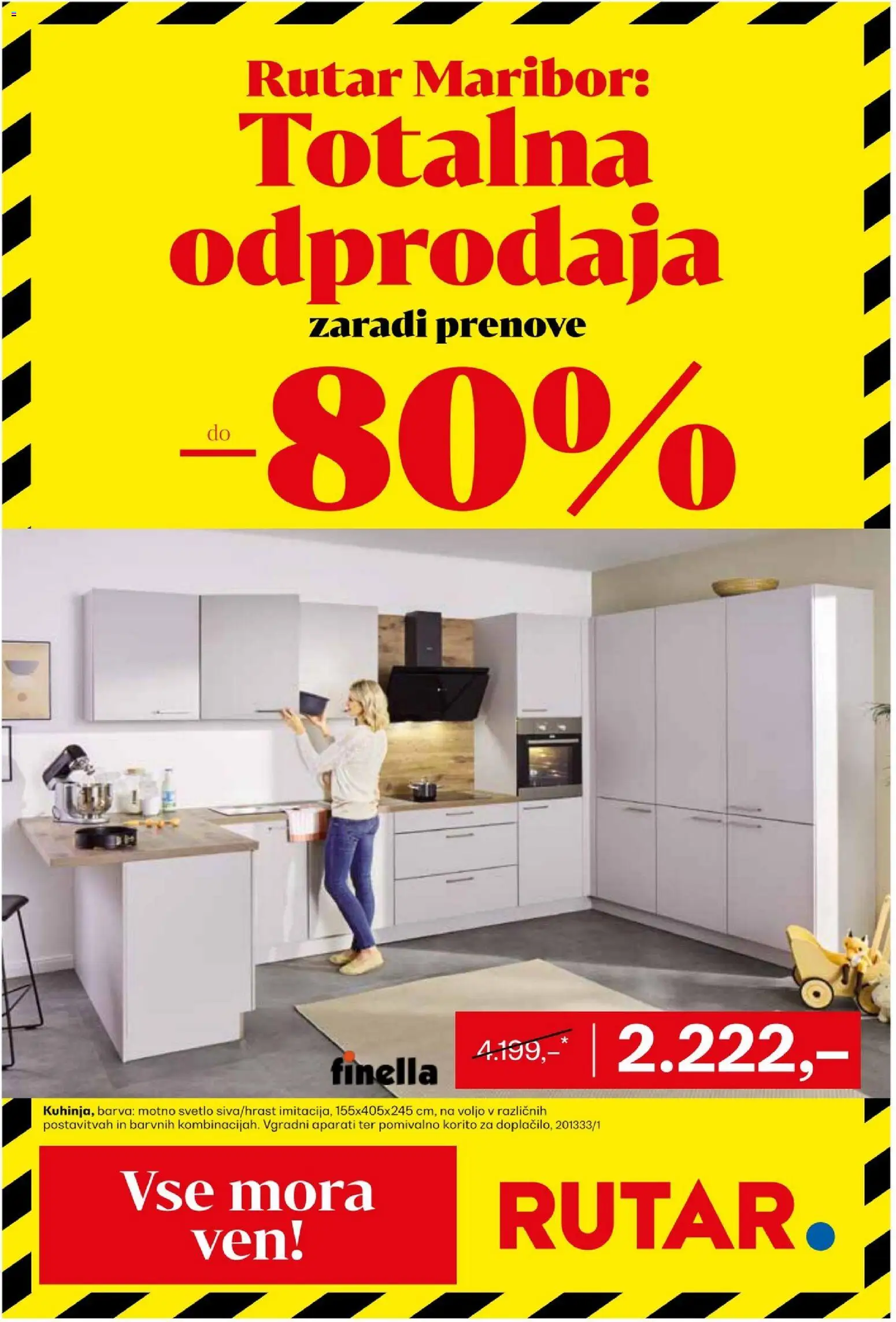 Novi Rutar katalog ponudbe – veljaven od 18.03.2026 | Stran: 1 | Izdelki: Pomivalno korito, Barva