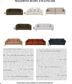 Anteprima del volantino Volantino Maisons du Monde	 valido a partire dal 27.08.2025 | Pagina: 114 | Prodotti: Fiocchi, Braccioli, Alluminio, Divano