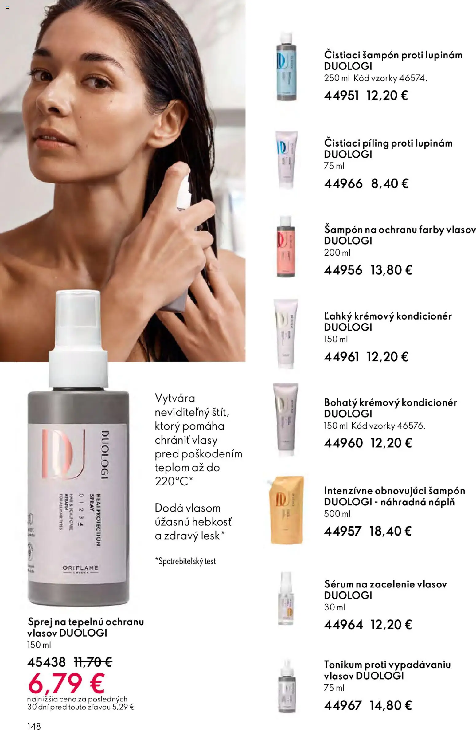 Nové Oriflame akcie – leták je platný od 03.12.2025 | Strana: 148 | Produkty: Šampón, Kondicionér