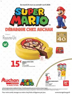 Auchan - Prévisualisation de Auchan - Super Mario Bros supers valide à partir de 24.03.2026