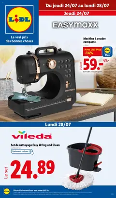 LIDL - Prévisualisation de LIDL catalogue les bonnes affaires de la semaine valide à partir de 24.07.2025