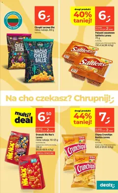 Dealz Gazetka od 10.07.2025 | Strona: 19 | Produkty: Chipsy, Chrupki, Chrupki serowe, Paluszki