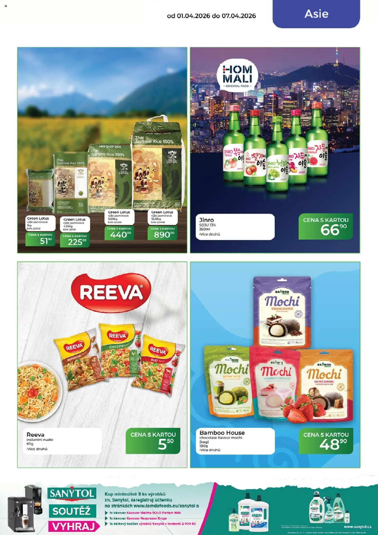 Tamda Foods leták od 01.04.2026 | Strana: 47 | Produkty: Matcha, Nudle, Lotus, Sanytol