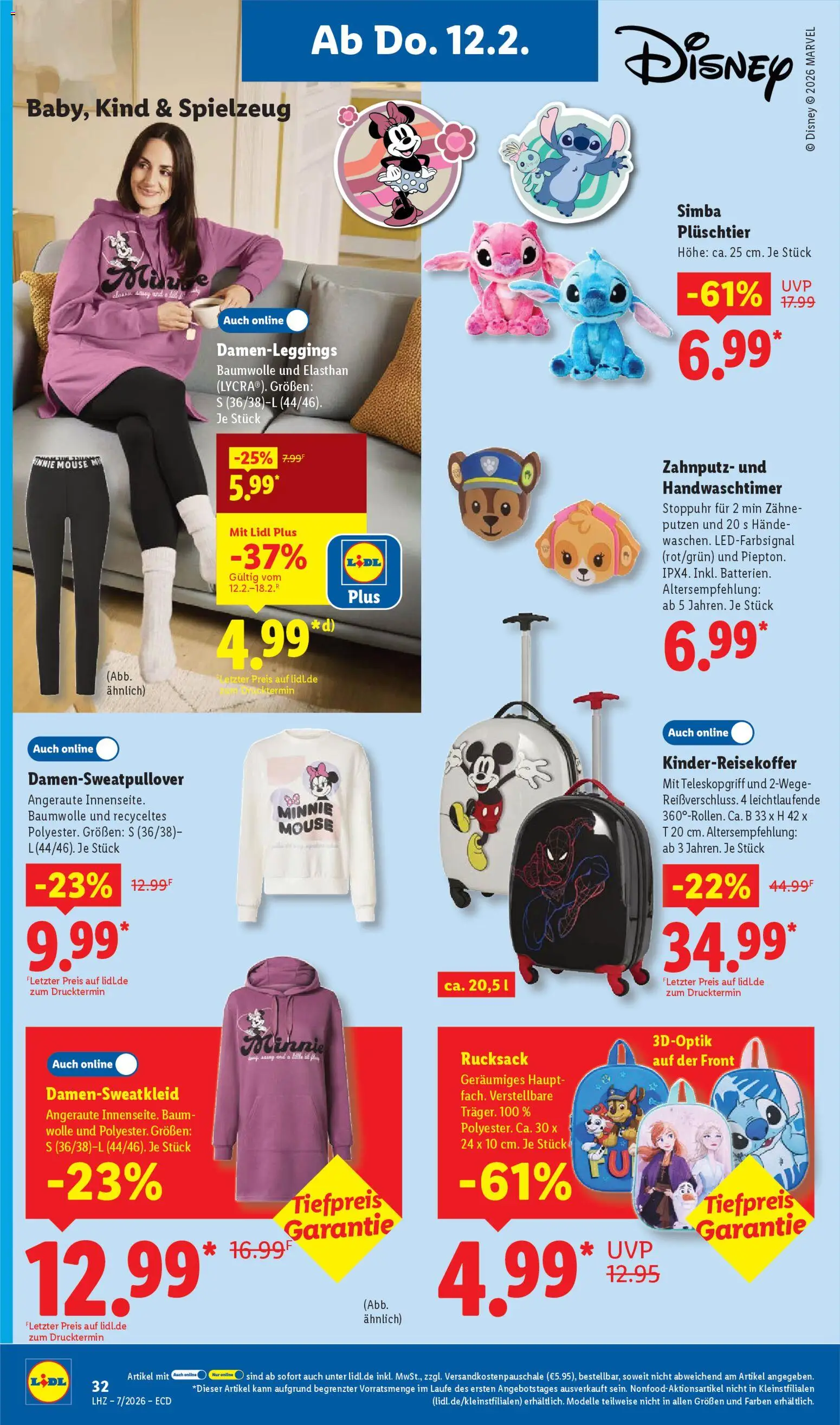 Lidl - Prospekt – gültig ab 09.02.2026 | Seite: 50 | Produkte: Rucksack