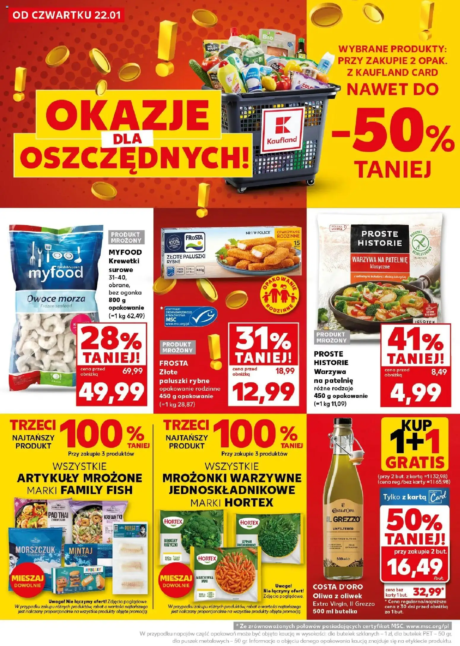 Kaufland gazetka - Super weekend od 24.01.2026 | Strona: 8 | Produkty: Karta, Dorsz, Paluszki rybne, Warzywa