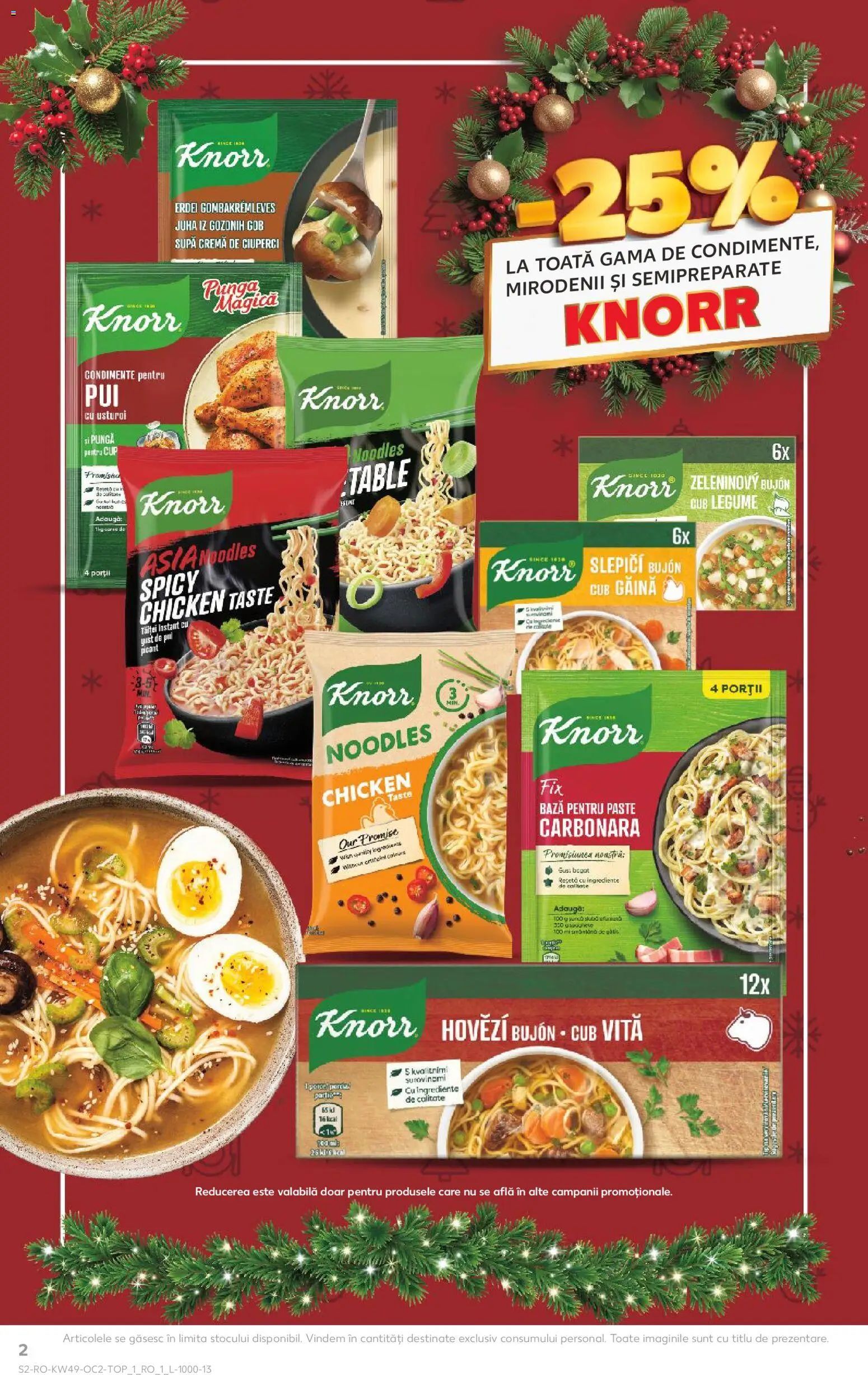 Noul catalog Kaufland – valabil de la 03.12.2025 | Pagină: 2 | Produse: Hacıyatmaz Kedi Oyuncağı, Ciuperci, Cremă, Usturoi