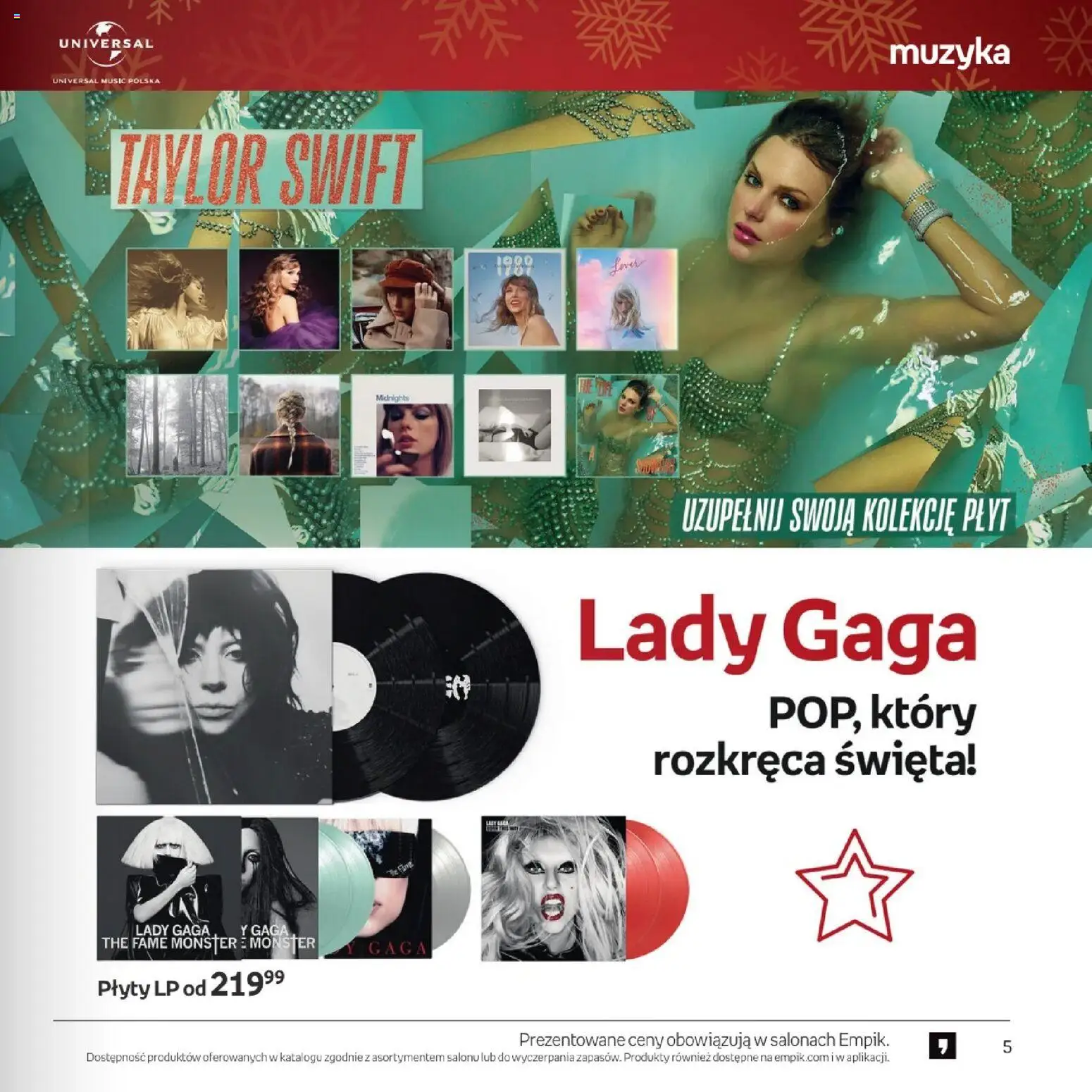 Empik promocje - Xmas Muzyka od 26.11.2025 | Strona: 5 | Produkty: Plyty