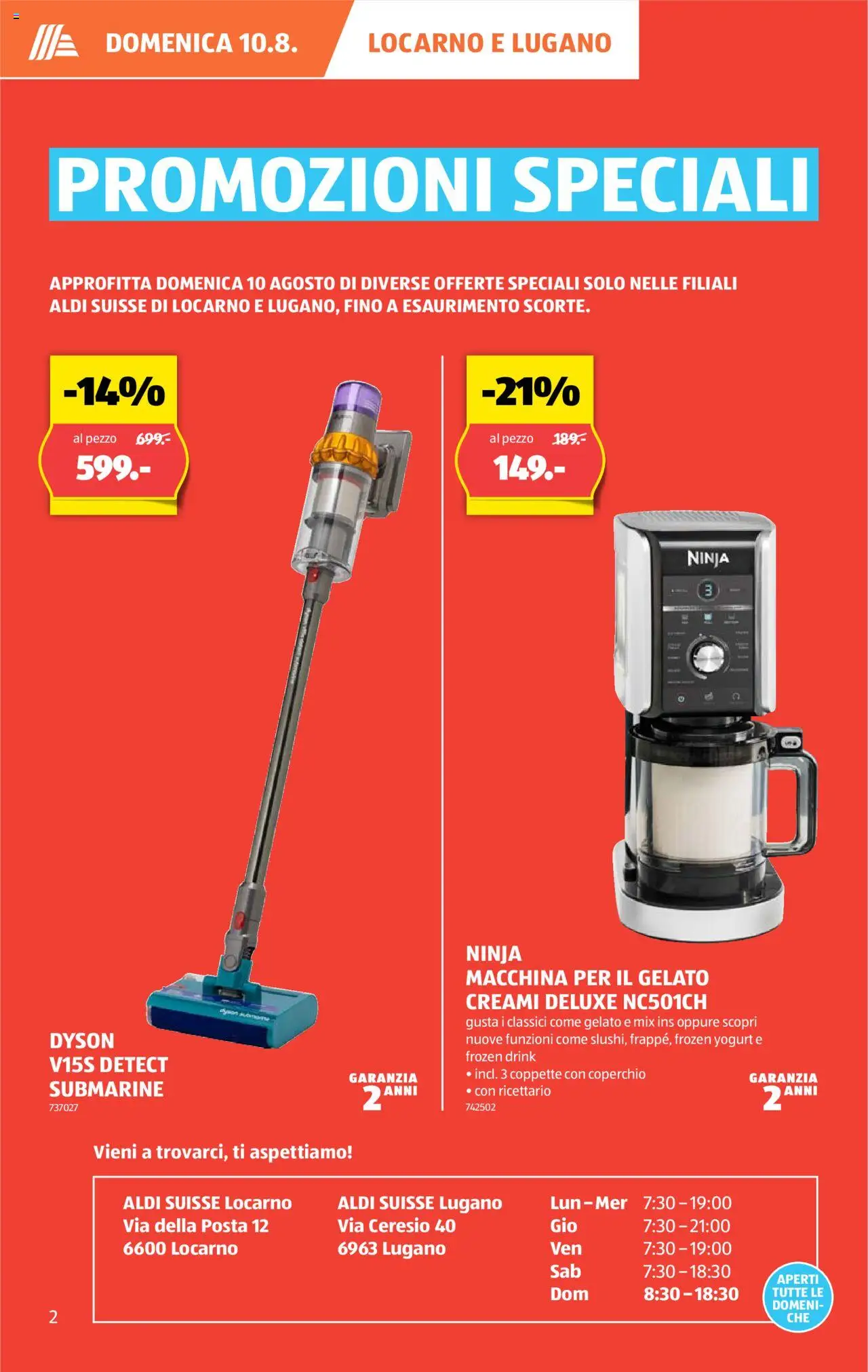 Aldi Volantino ab 07.08.2025 | Seite: 2 | Produkte: Dyson