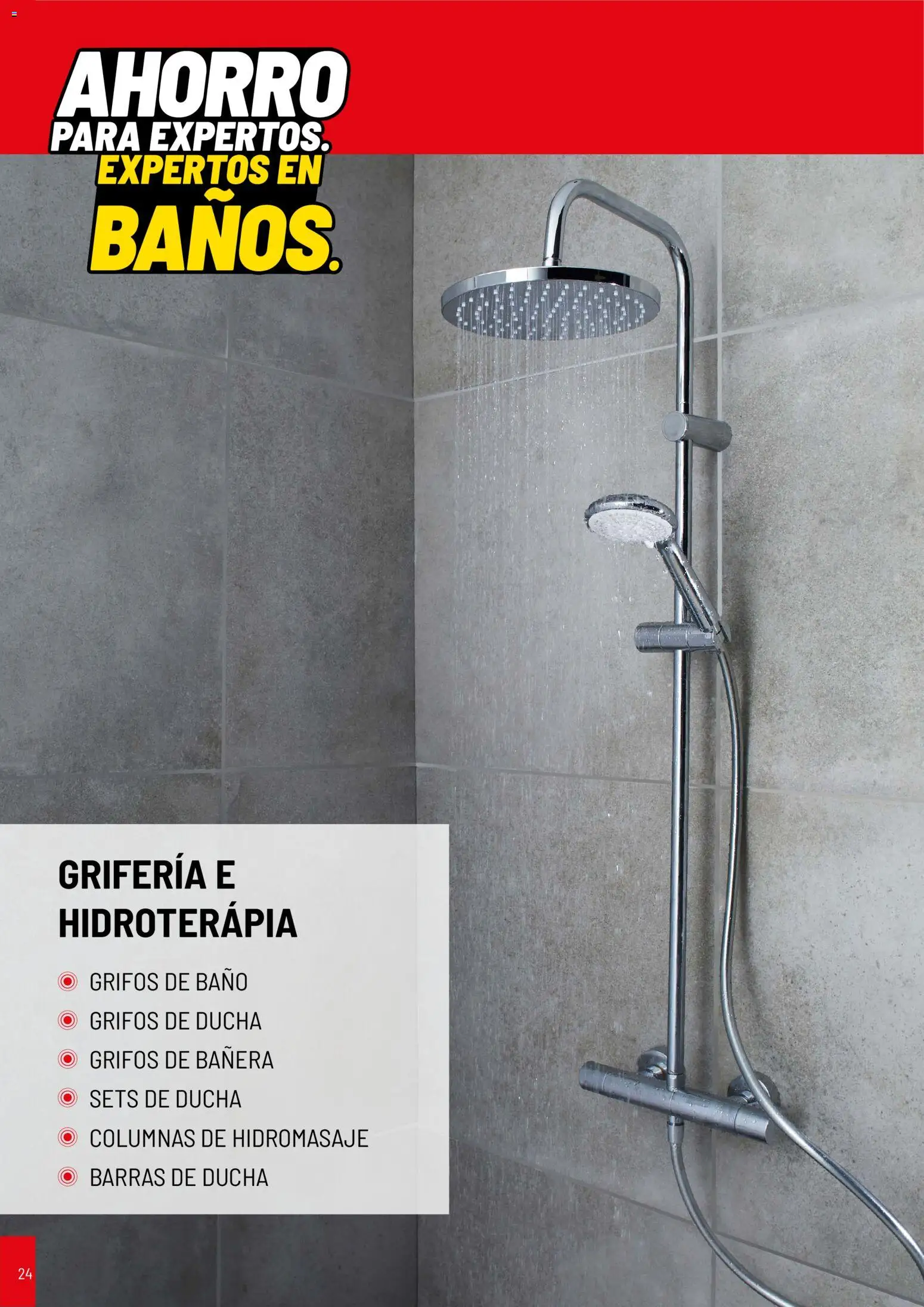Brico Depôt Baños │ válido desde el 02.01.2026 | Página: 24 | Productos: Baño, Ducha