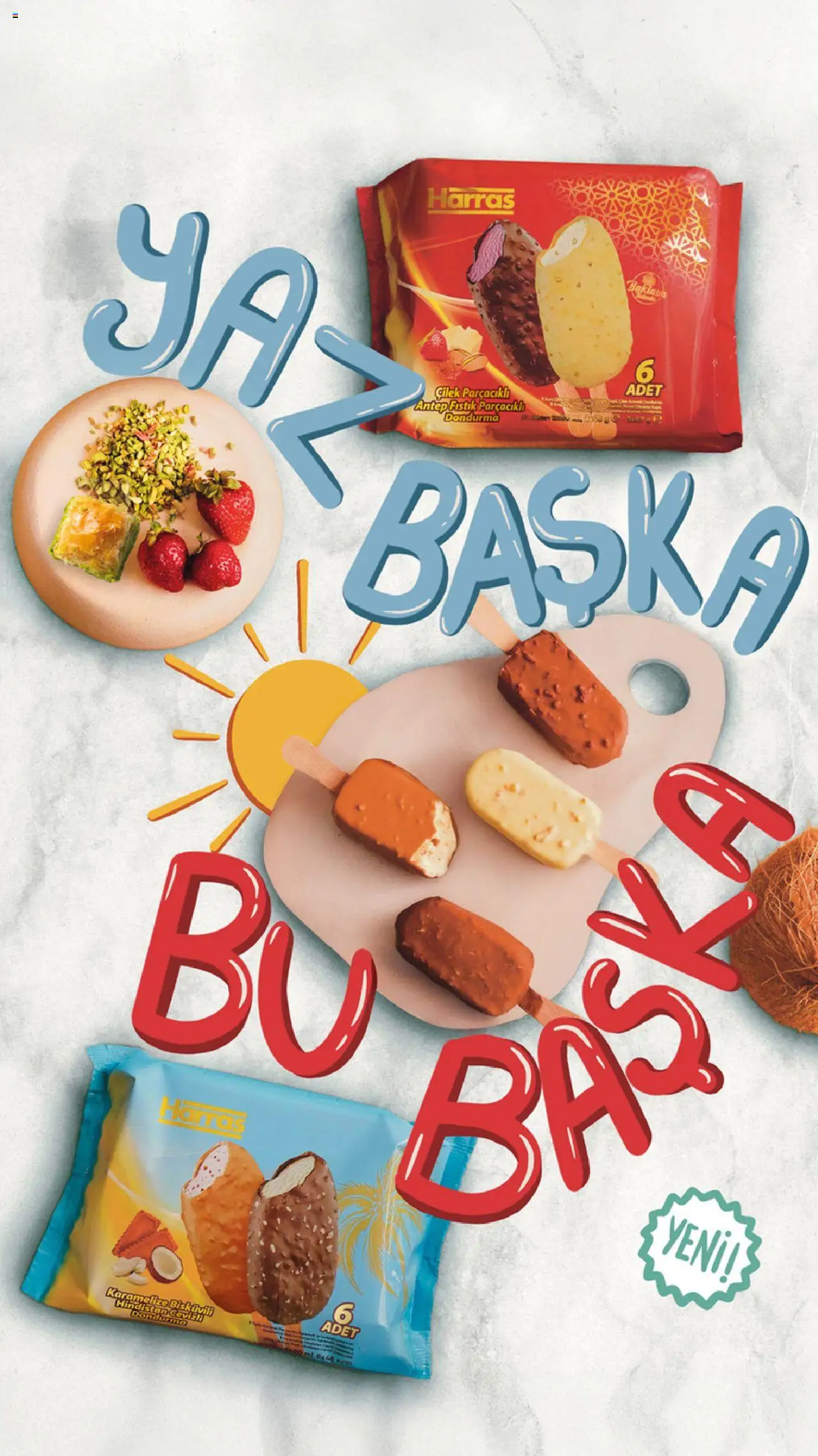 File Market Katalog - 05.08.2025 tarihinden itibaren geçerlidir | Sayfa: 5 | Ürünler: Fıstık, Çilek, Dondurma