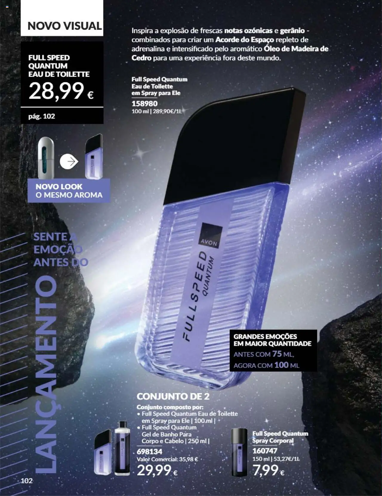 Catálogo Avon Campanha 6 │ válido de 01.06.2025 | Página: 102 | Produtos: Eau de toilette, Gel de banho, Banho, Óleo