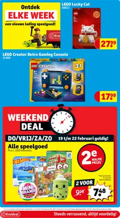 Kruidvat folder week 8 - Voorbeeld van een folder van Kruidvat, geldig van 17.02.2026 | Pagina: 40 | Producten: Spel, Üdítők, Kan