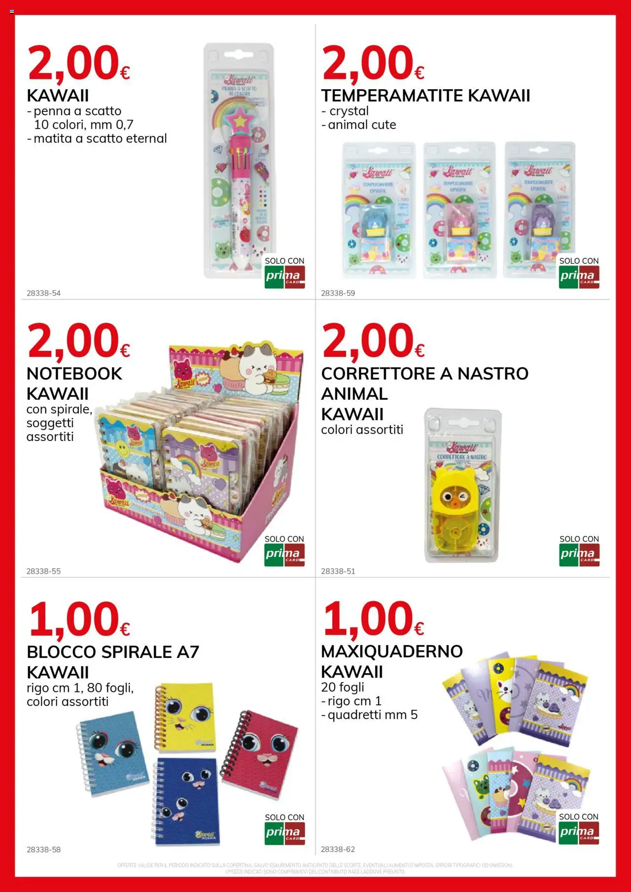 Volantino Basko del 19.08.2025 | Pagina: 24 | Prodotti: Notebook, Temperamatite, Correttore