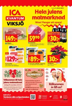 ICA Kvantum - Järfälla - Förhandsvisning av reklamblad från butik ICA Kvantum aktuell från 24.11.2025