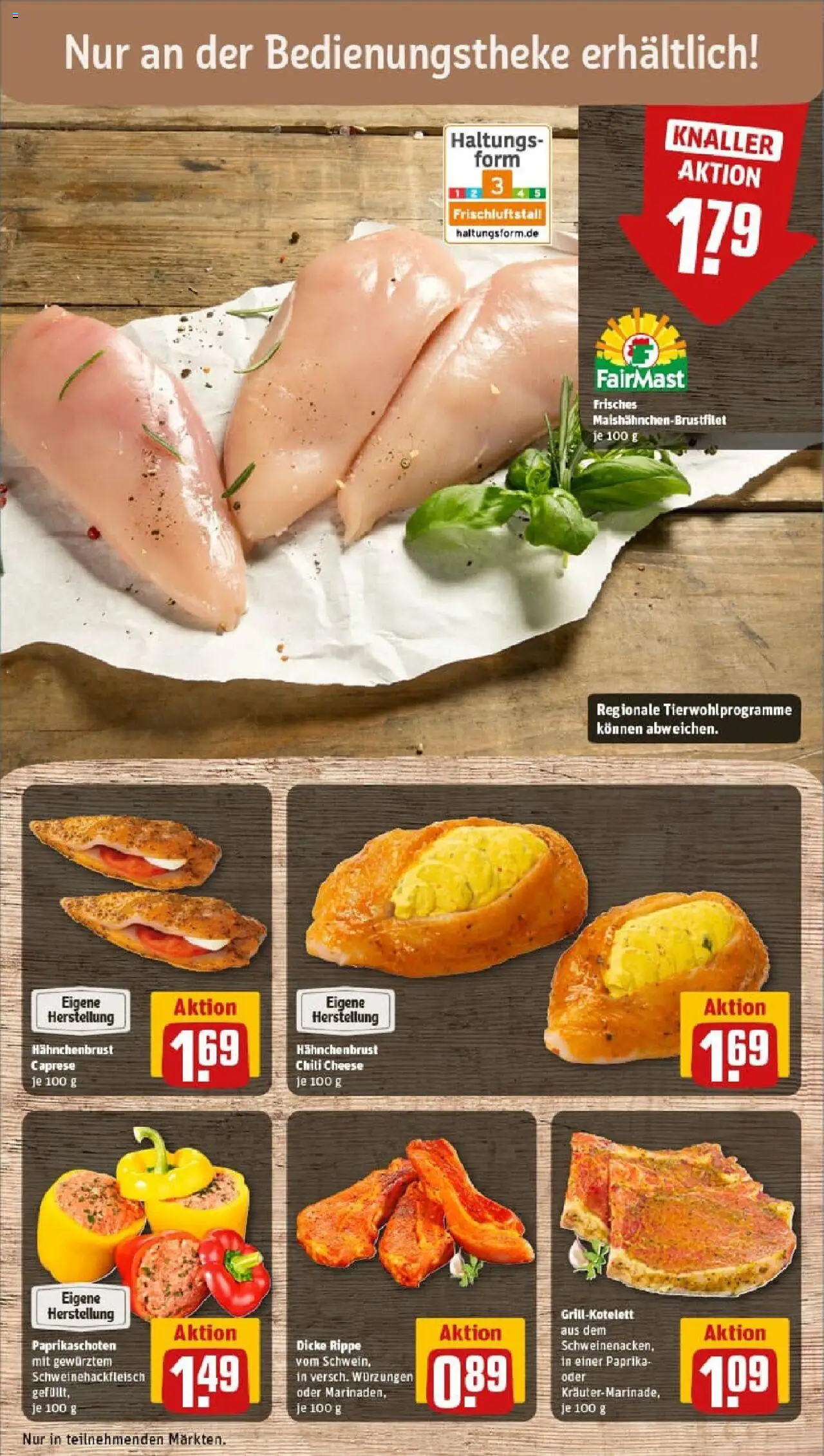 Rewe prospekt Bonn / Kessenich	 - gültig ab dem 14.07.2025 | Seite: 8 | Produkte: Paprika, Chili, Hahnchenbrust
