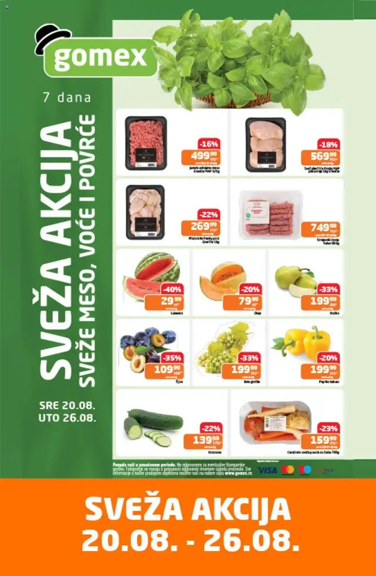 Gomex katalog - važi od 20.08.2025 | Strana: 1