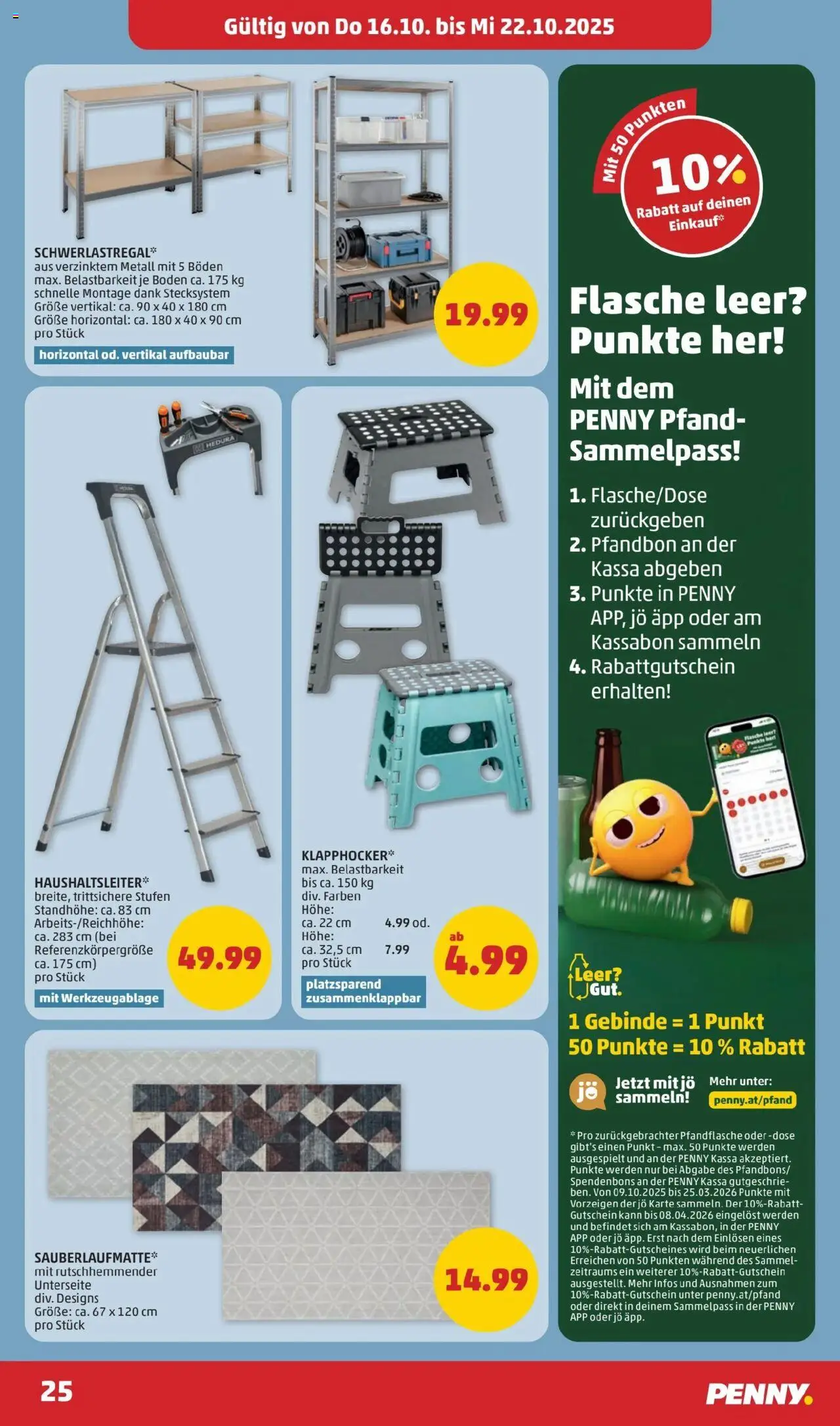 Penny Markt Flugblatt gültig ab 16.10.2025 | Seite: 25